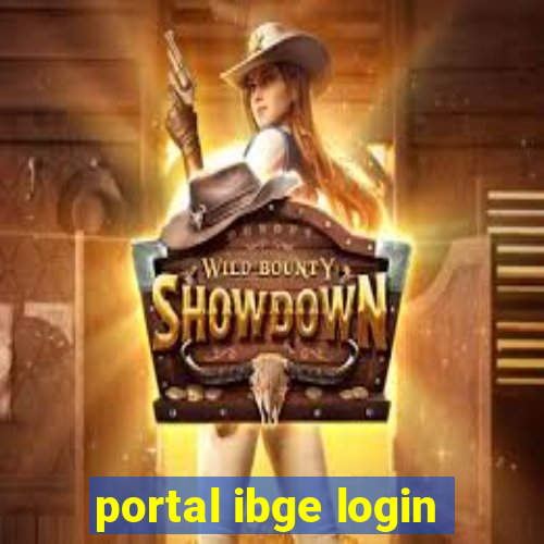 portal ibge login